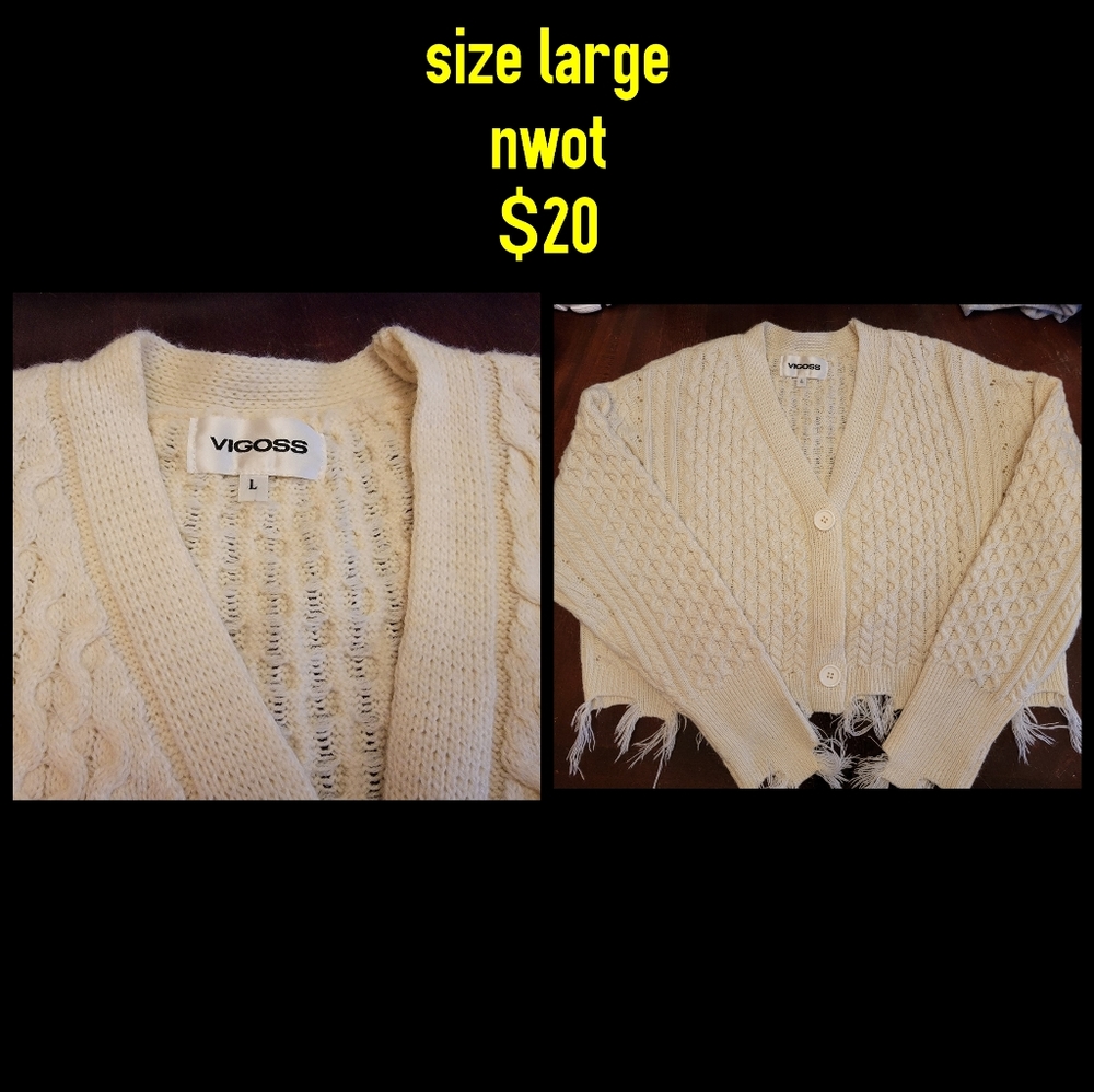 Vigoss cropped sweater